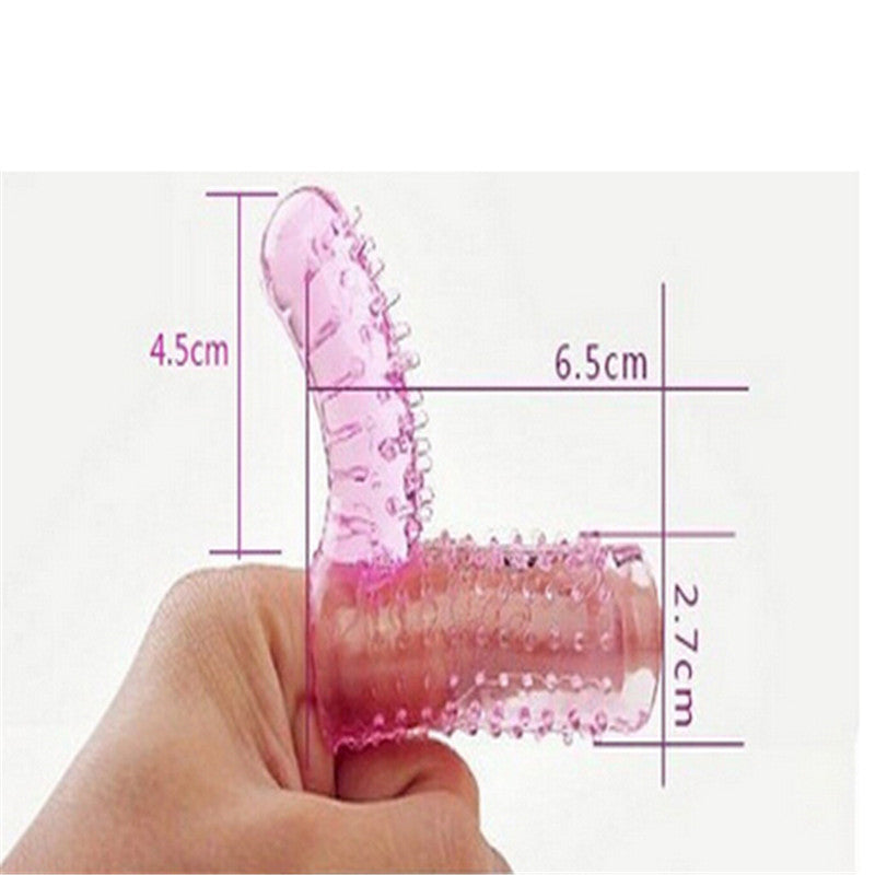 Finger Penis Sleeve Vibrator For Woman