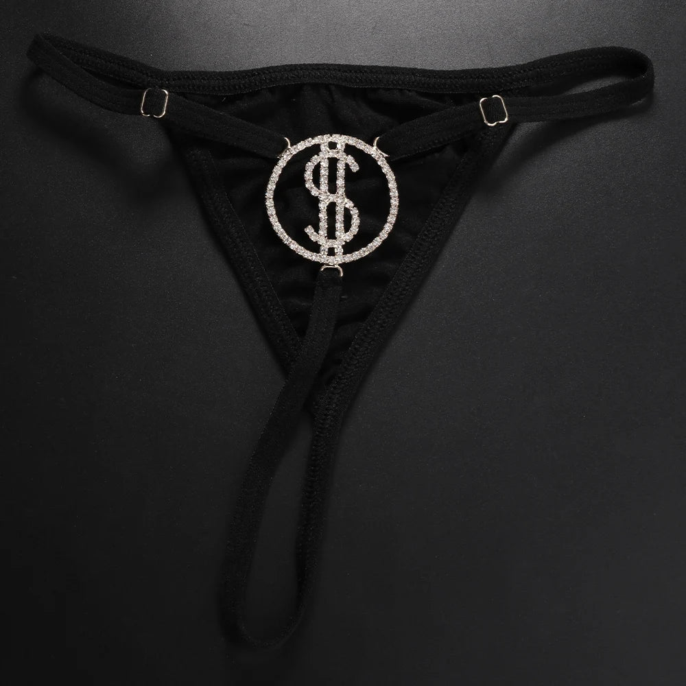 Dollar Sign Panties Women "Mandraka, funk, BR, ostentação" - Happysex