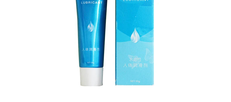 Water soluble Based Natural Intimate Anal Lubricant for Men and Women Lube body massage cream Gel Lubricants 30g