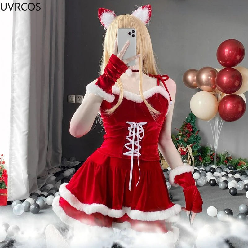 Bunny sra Noel Uniform Cosplay Women Sexy - Happysex