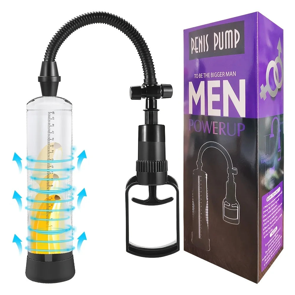 Manual Penis Pump Penis Enlarger Negative Pressure Vacuum - Happysex