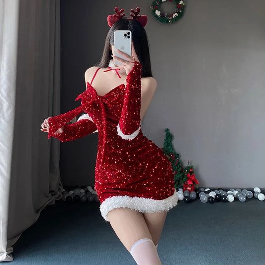 Christmas Sexy Lady Santa Claus Cosplay - Happysex