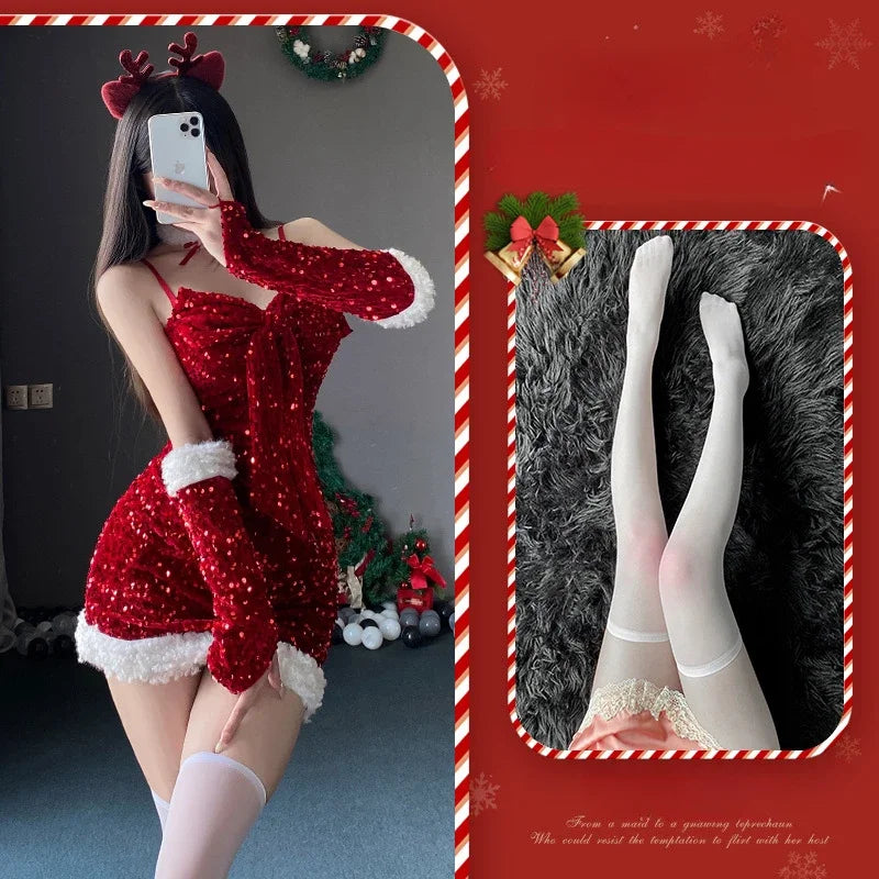 Christmas Sexy Lady Santa Claus Cosplay - Happysex