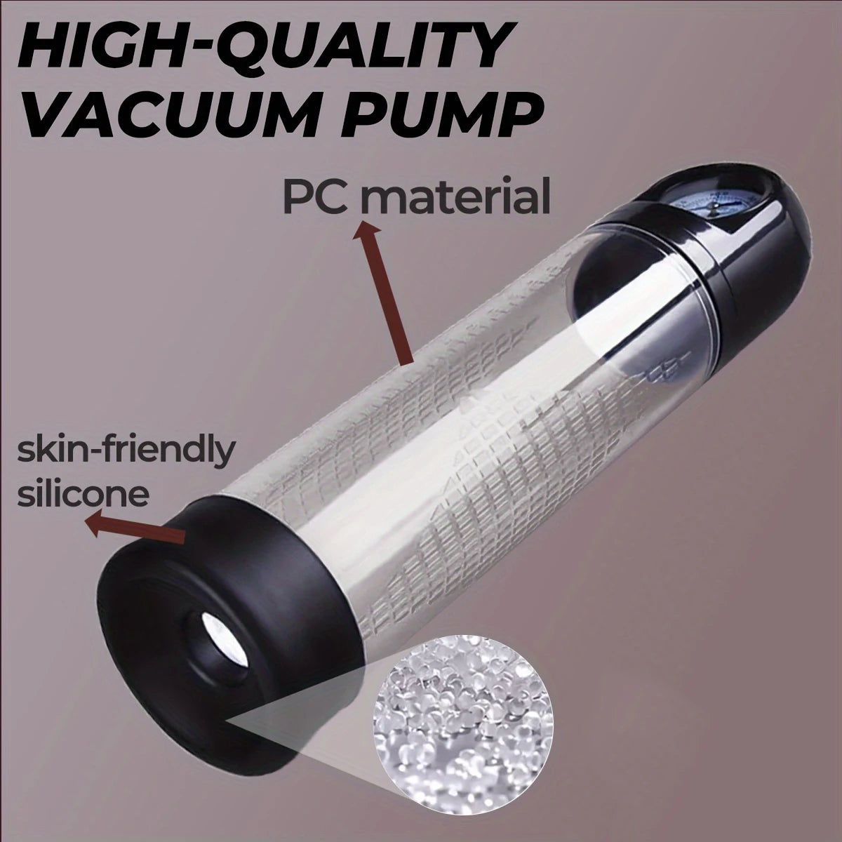 Manual Penis Pump Penis Enlarger Negative Pressure Vacuum - Happysex