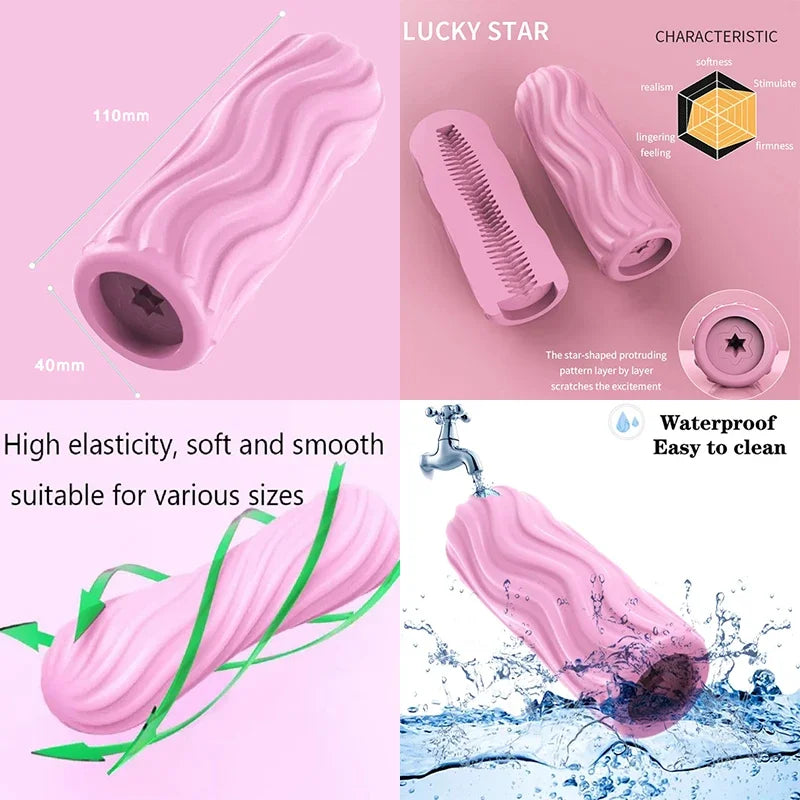 Artificial Vagina Anal Sex Toy  Male Masturbator  - Happysex