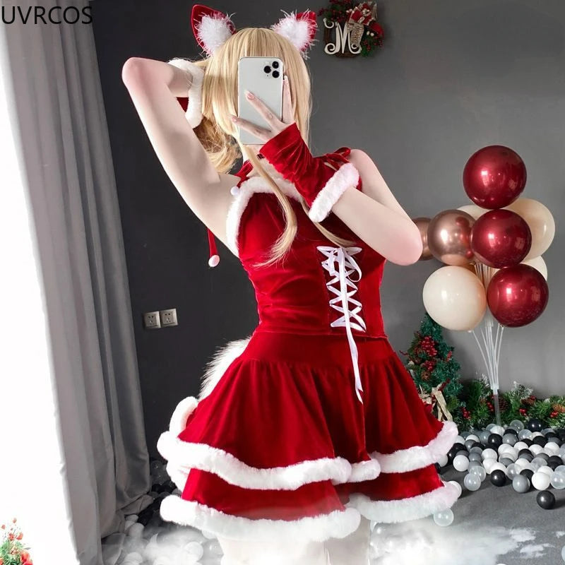 Bunny sra Noel Uniform Cosplay Women Sexy - Happysex