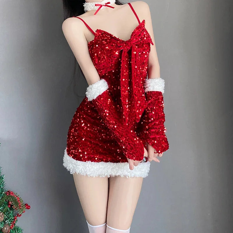 Christmas Sexy Lady Santa Claus Cosplay - Happysex