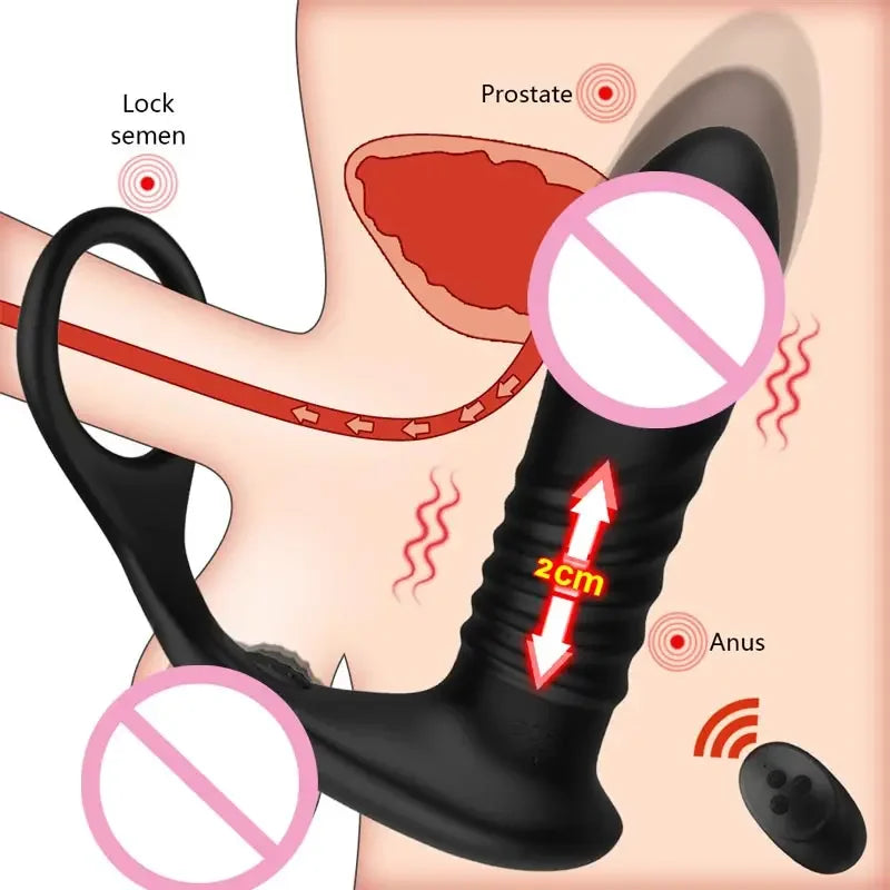 Prostate Plug Xxl Male Without Hands - Happysex