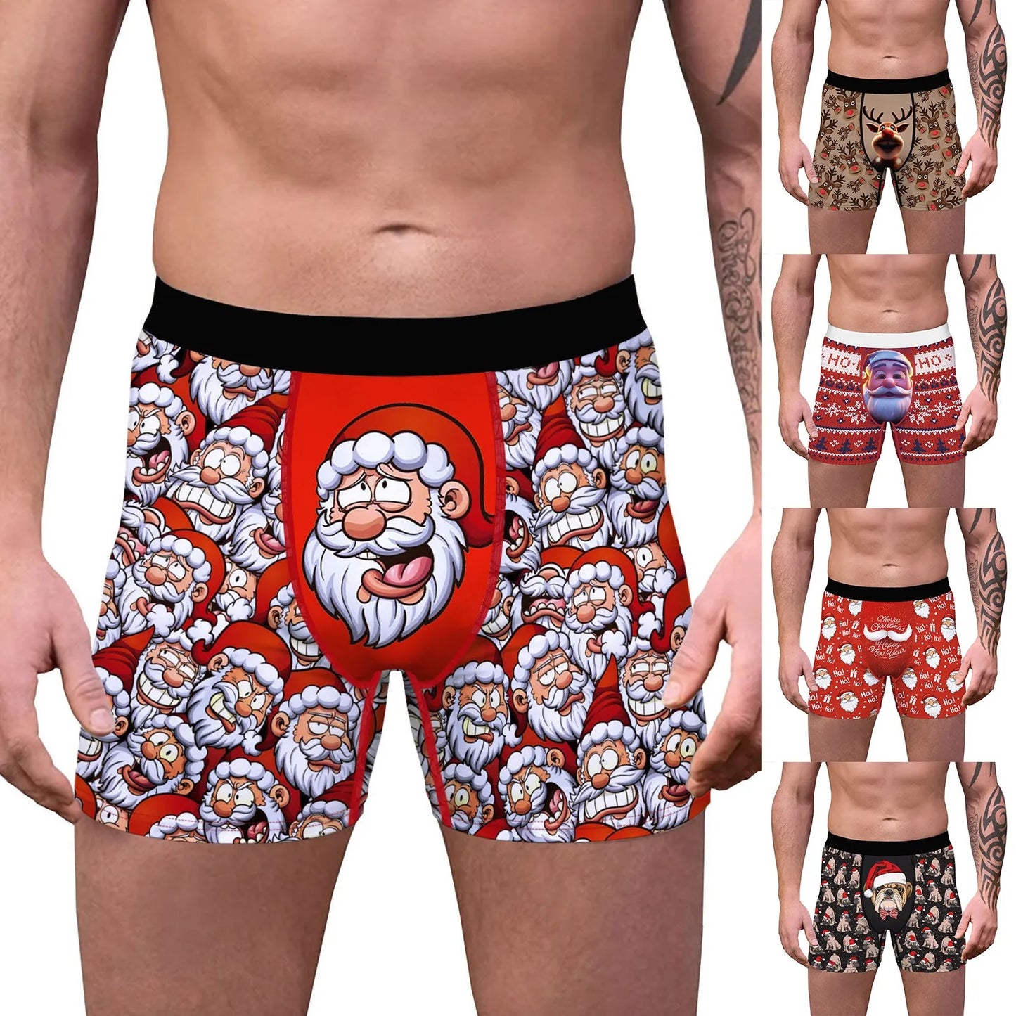 Boxers Christmas Men's Sexy